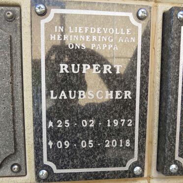 LAUBSCHER Rupert 1972-2018
