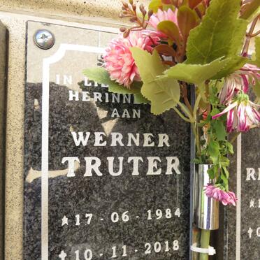TRUTER Werner 1984-2018