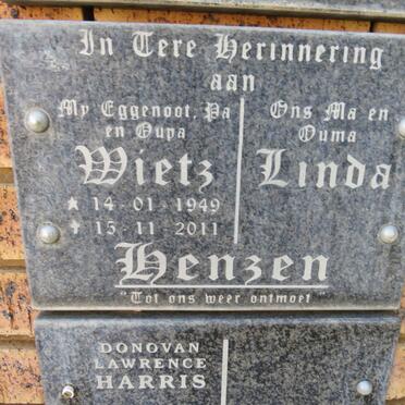 HENZEN Wietz 1949-2011 & Linda