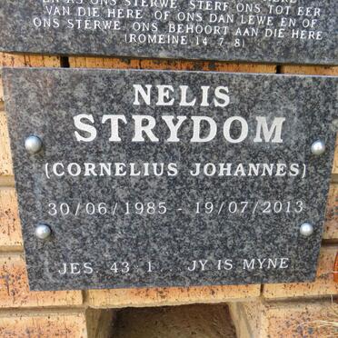 STRYDOM Cornelius Johannes 1985-2013