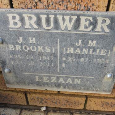 BRUWER J.H. 1947-2011 & J.M. 1954-  ::  BRUWER Lezaan 1979-1997