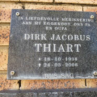 THIART Dirk Jacobus 1938-2006