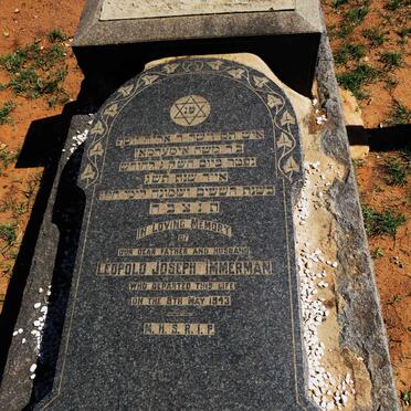 IMMERMAN Leopold Joseph -1943