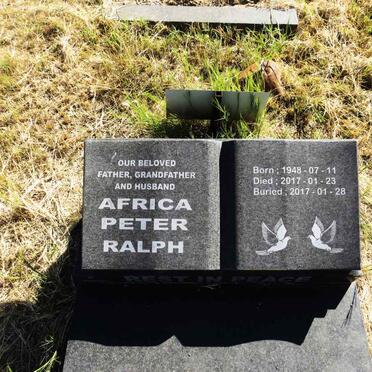 AFRICA Peter Ralph 1948-2017