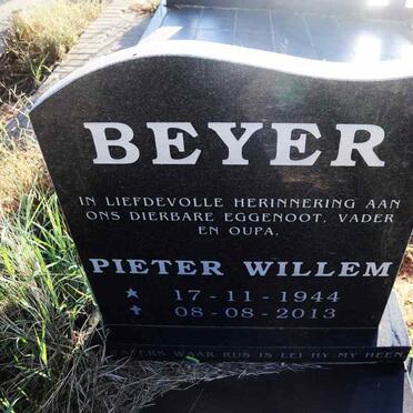 BEYER Pieter Willem 1944-2013