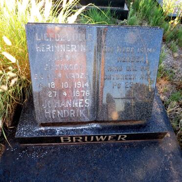 BRUWER Johannes Hendrik 1914-1976