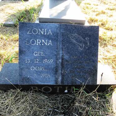 BOTHA Zonia Lorna 1969-1986