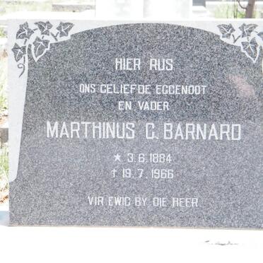 BARNARD Marthinus C. 1884-1966