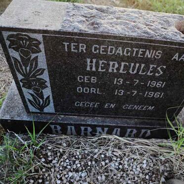 BARNARD Hercules 1961-1961