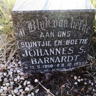 BARNARDT Johannes S. 1950-1950