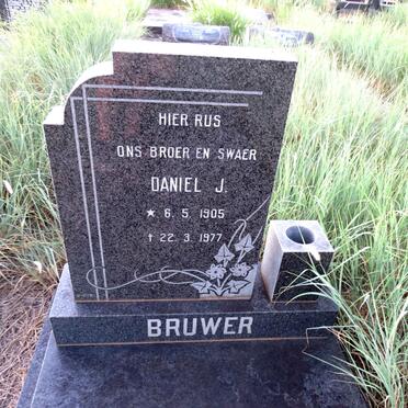 BRUWER Daniel L. 1905-1977