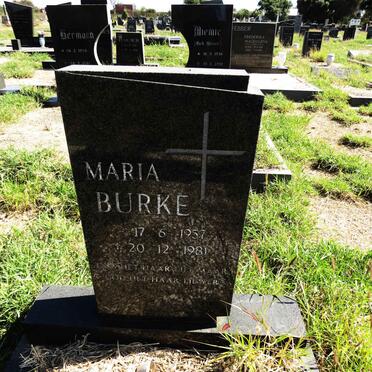 BURKE Maria 1957-1981