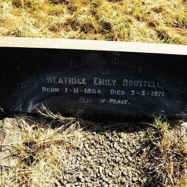 BOUTTELL Beatrice Emily 1884-1971