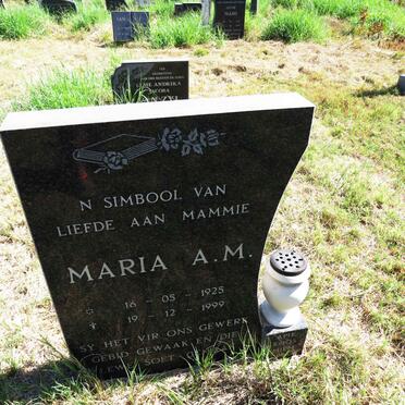 BESTER Maria Aletta Magdalena nee VENTER 1925-1999