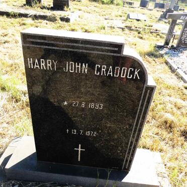 CRADOCK Harry John 1893-1972