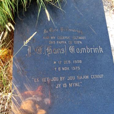COMBRINK J.C. 1908-1975