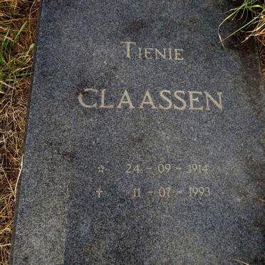 CLAASSEN Tienie 1914-1993