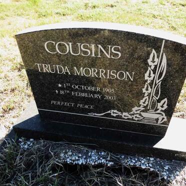 COUSINS Truda Morrison 1905-2003