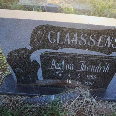 CLAASSENS Anton Hendrik 1956-1992