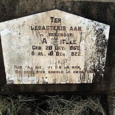 COETZEE F.A. 1868-1922