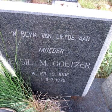 COETZER Gert J. 1881-1969 & Elsie M. 1892-1970_2