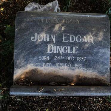 DINGLE John Edgar 1877-1961