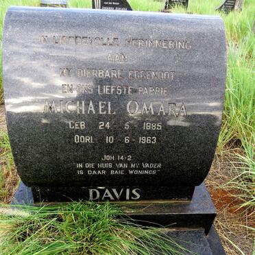 DAVIS Michael Omara 1885-1963