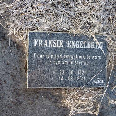 ENGELBREG Fransie 1921-2015