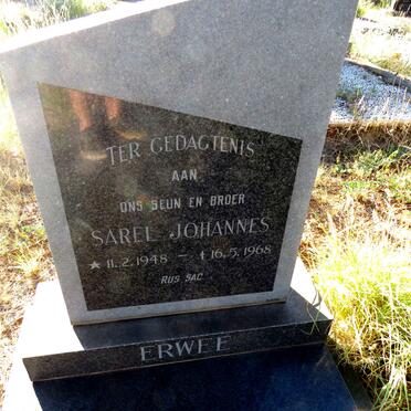 ERWEE Sarel Johannes 1948-1968