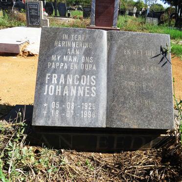 EEDEN Francois Johannes, van 1929-1998