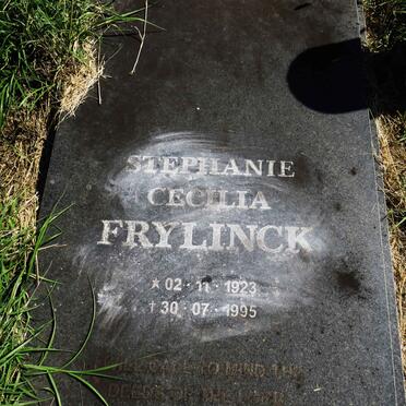 FRYLINCK Stephanie Cecilia 1923-1995