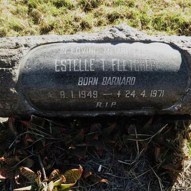 FLETCHER Estelle nee BARNARD 1949-1971