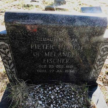 FISCHER Pieter Ulrich de Melander 1861-1934 