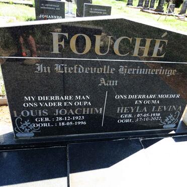 FOUCHE Louis Joachim 1923-1996 & Heyla Levina 1930-2022