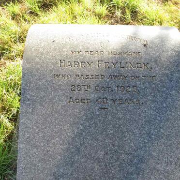 FRYLINCK Harry -1925
