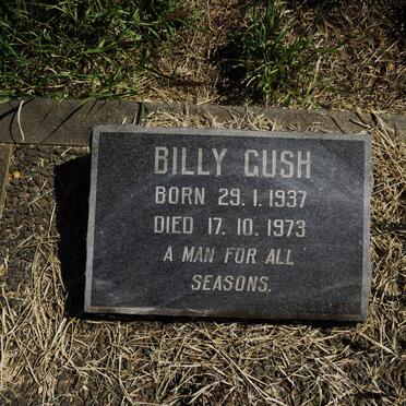 GUSH Billy 1937-1973