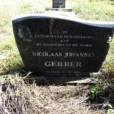 GERBER Nicolaas Johannes 1953-1997