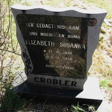 GROBLER Elizabeth Susanna 1898-1978