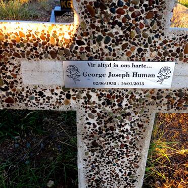 HUMAN George Joseph 1955-2013