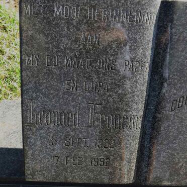 HAASBROEK Leonard Francois 1922-1992_1