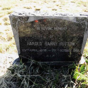 HUTTON Harold Barry 1896-1960