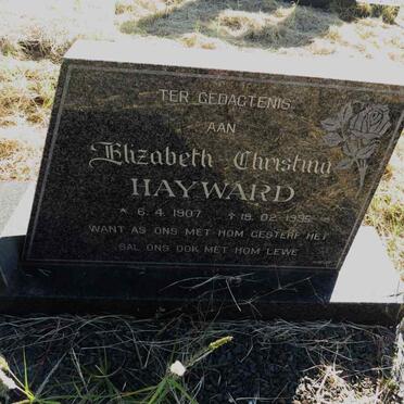 HAYWARD Elizabeth Christina 1907-1995