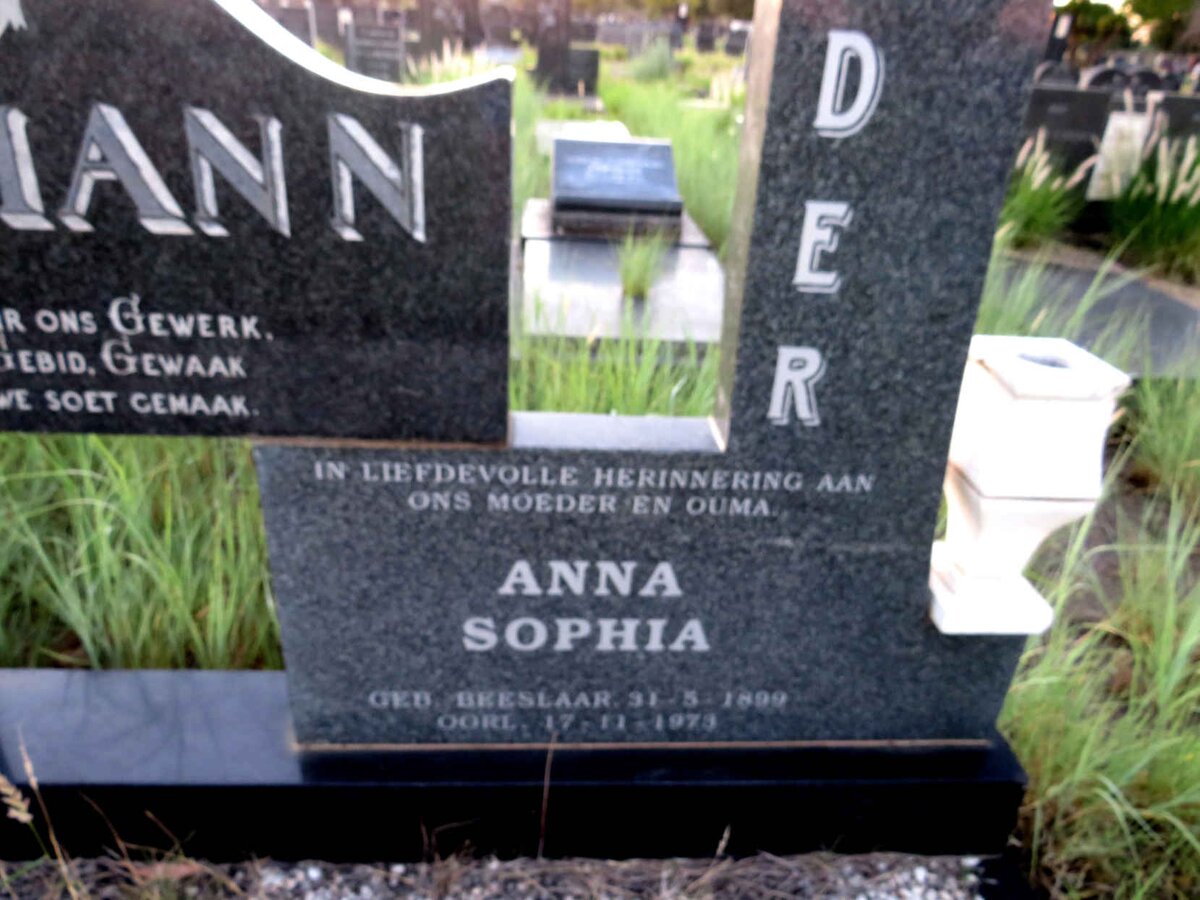 HAUMANN Gideon Gerhardus & Anna Sophia 1899-1973_3