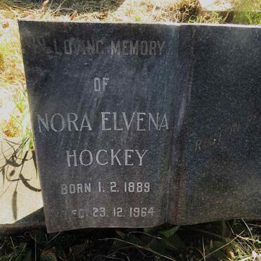 HOCKEY Nora Elvena 1889-1964