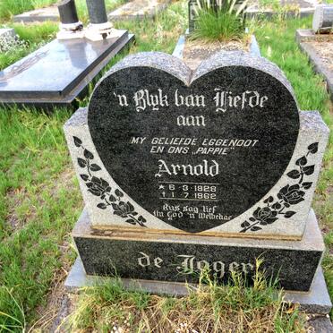 JAGER Arnold, de 1928-1962