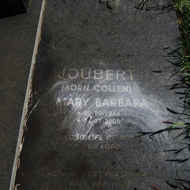 JOUBERT Pieter Jacobus Petrus 1915-1991 & Mary Barbara COLLEN 1914-2005 _2