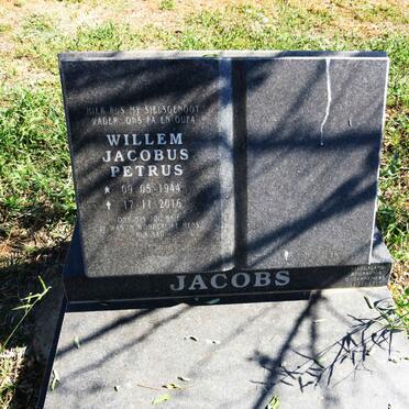 JACOBS Willem Jacobus Petrus 1944-2016