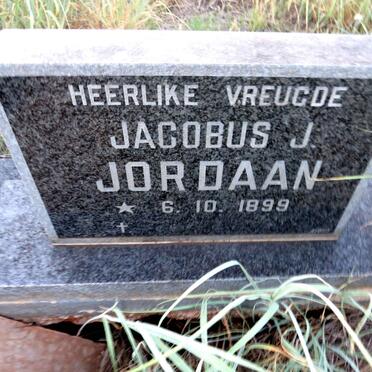 JORDAAN Jacobus J. 1899-
