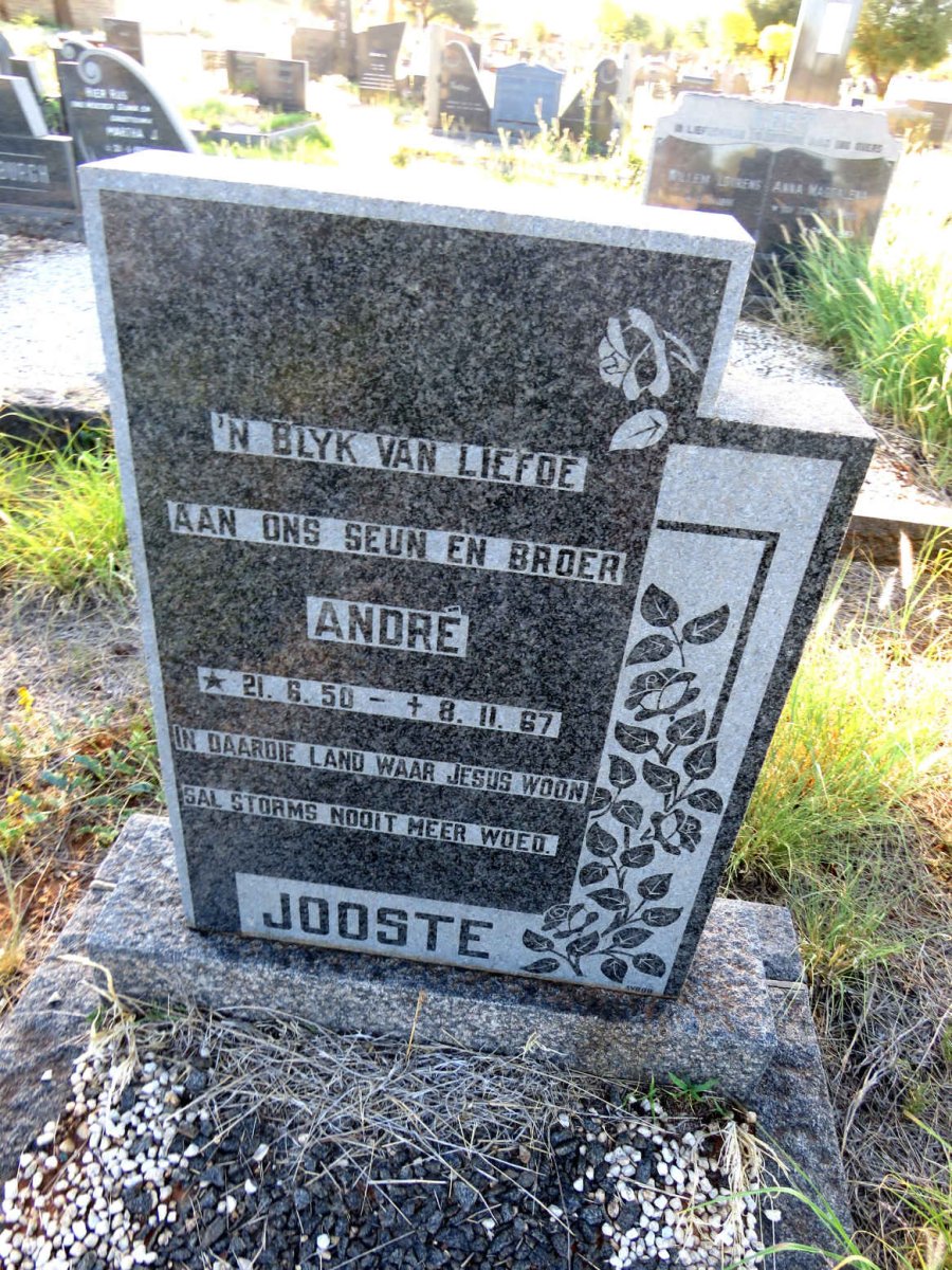 JOOSTE Andre 1950-1967