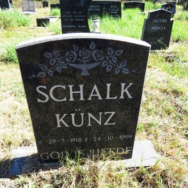 KUNZ Schalk 1918-1999
